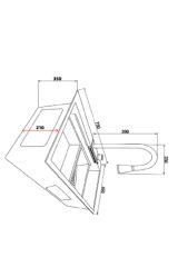 ANKASTRE EVİYE SETİ 75X45 CM