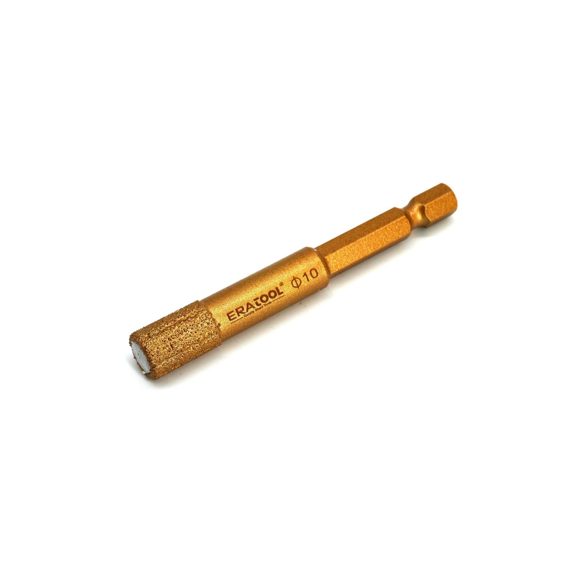EraTool 10 mm Mermer Granit Fayans Delik Delme Panç Hex Bits Saplı