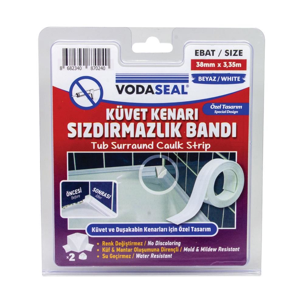 Vodaseal Küvet Kenarı Sızdırmazlık Bandı 38 mm x 3,35 metre