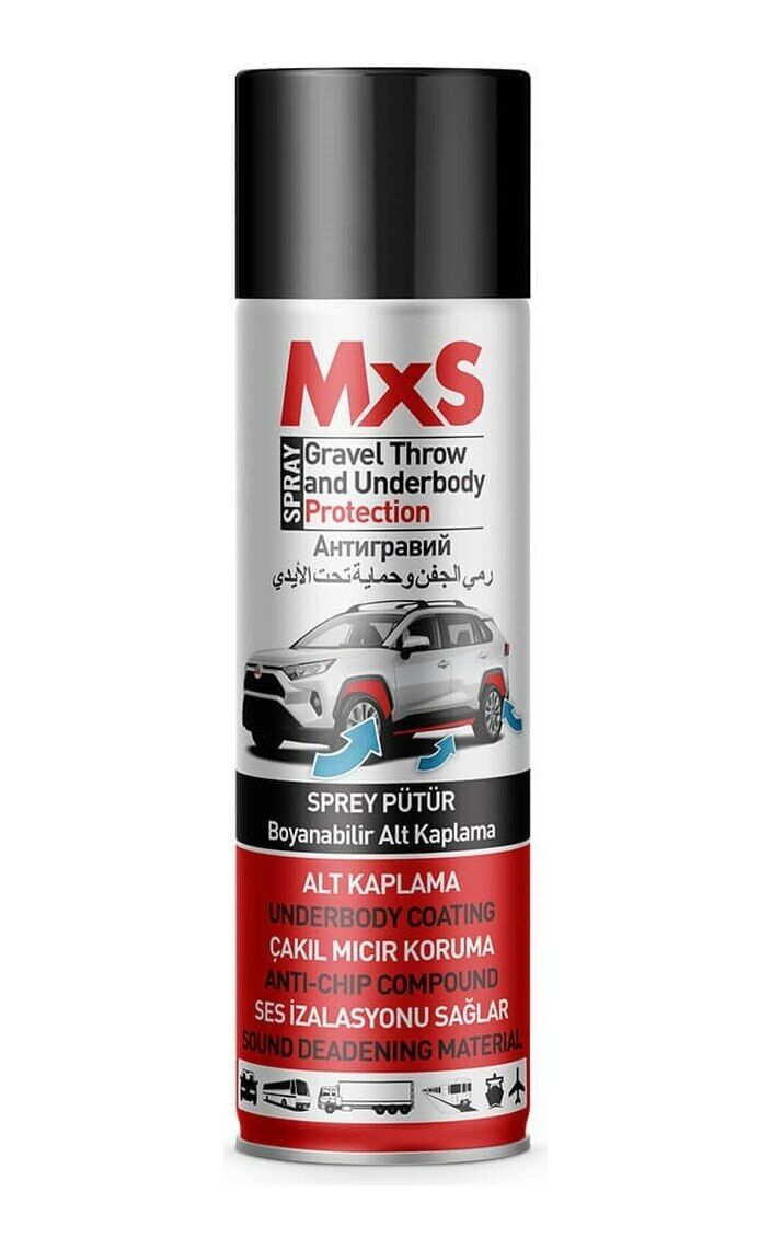 Mxs Pütür Sprey 500 ML Siyah 1 Adet