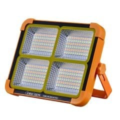 Horoz Turbo 200 Güneş Enerjili Solar 200 W LED Projektör Taşınabilir Sarı Beyaz ve Çakar Işık Lamba