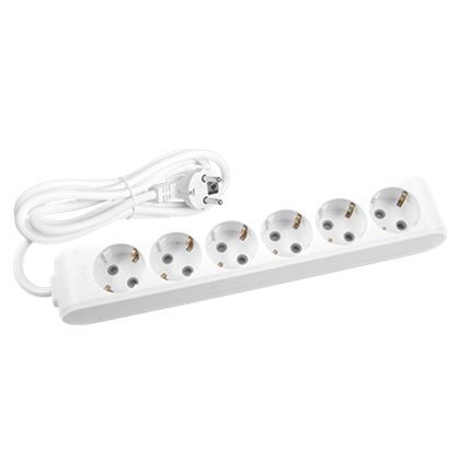 Viko Altılı Priz Topraklı Kablolu Ç.K. 3 Metre