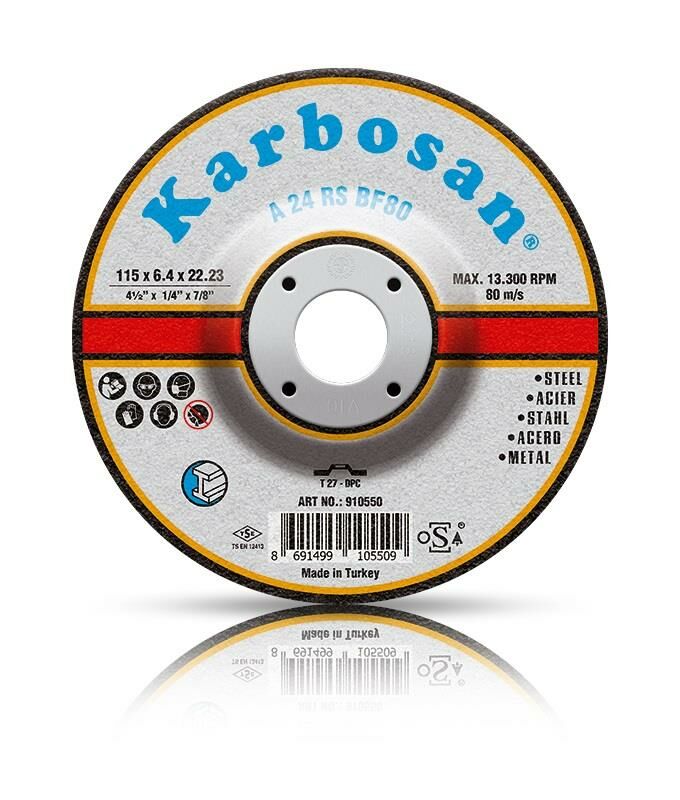 Karbosan Çapak Alma Diski 180 x 8 x 22.23