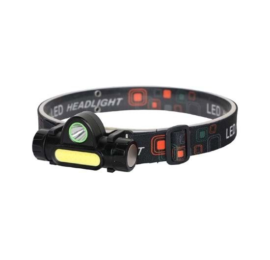 KLAUS Şarjlı LED Kafa Feneri 1+3 Watt