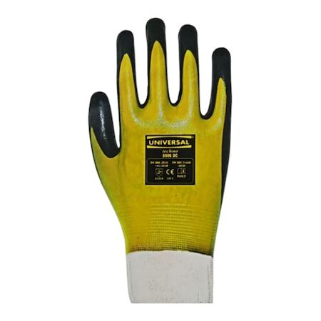 Universal Techno 8906-DC Nitril Kaplı Montaj Eldiveni No:9