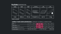 FloorPan Sunex Küba Meşe 8mm 31. Sınıf Laminat Parke