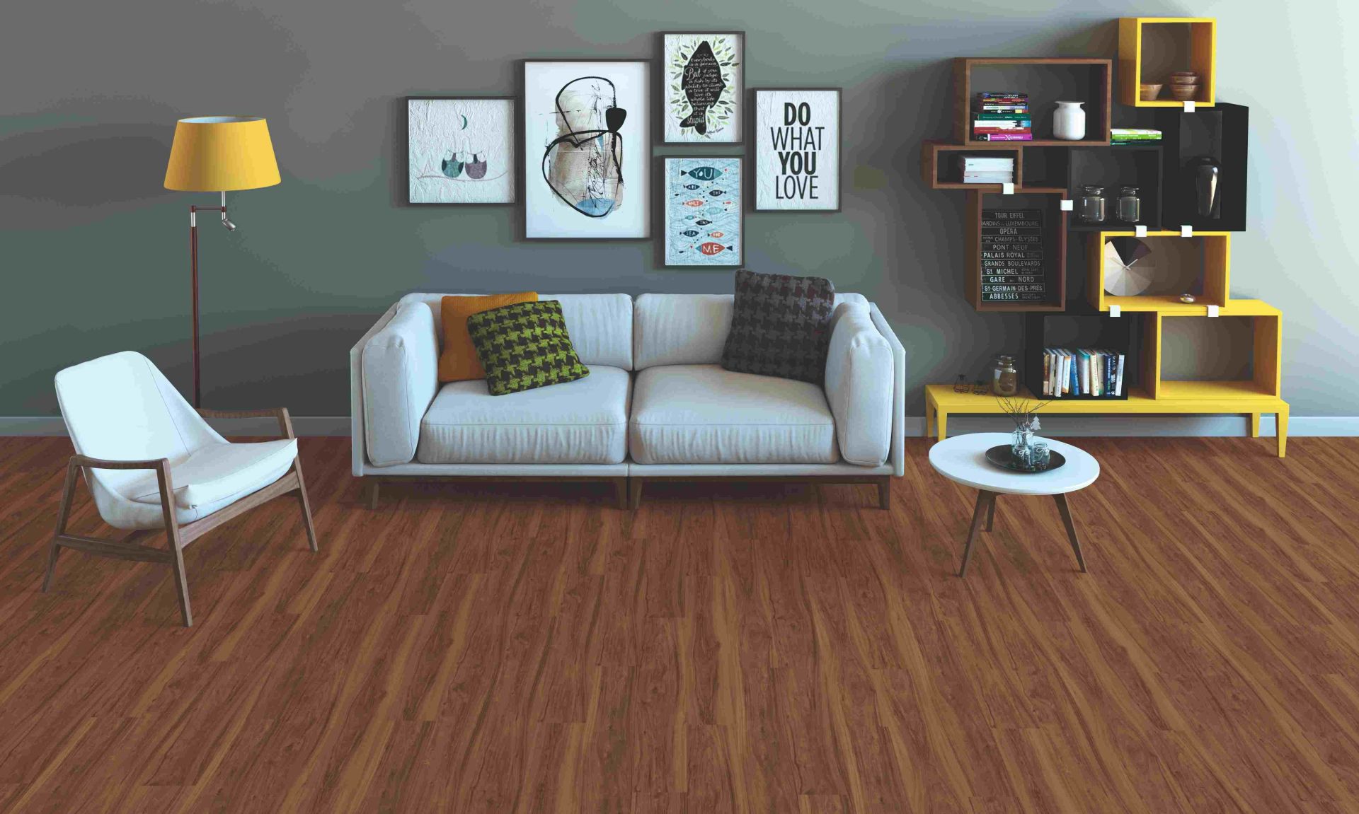 Floorpan Sun Astana Ceviz Laminat Parke 8 mm 31. Sınıf