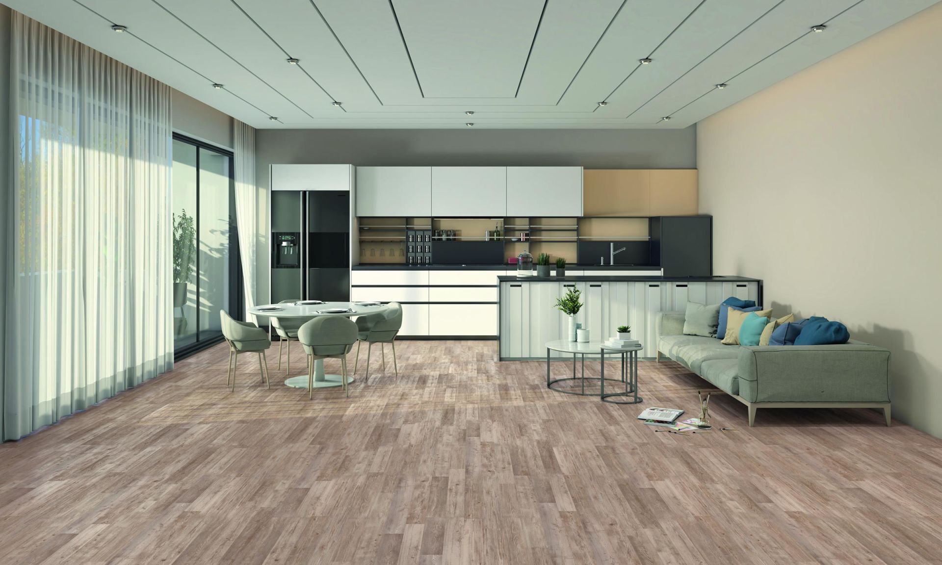 Floorpan Classic Rustik Çam Laminat Parke 8 mm