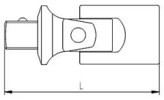 İzeltaş 1/2'' Mafsal 70mm