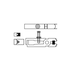 VT209160 - 1000v izoleli kablo sıyırma pensi 160 mm