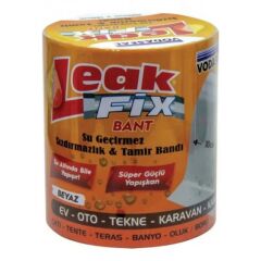 Leak Fix Su Geçirmez Sızdırmazlık & Tamir Bandı – BEYAZ