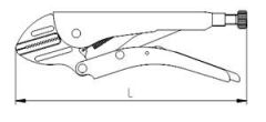 İzeltaş Standart Ayarlı Pense 250 mm 2505 11 0250