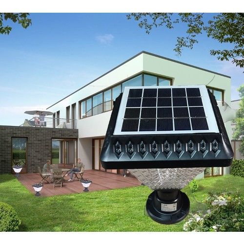 Cata 30W Beyaz Işık Solar Set Üstü Bahçe Armatür CT-7315