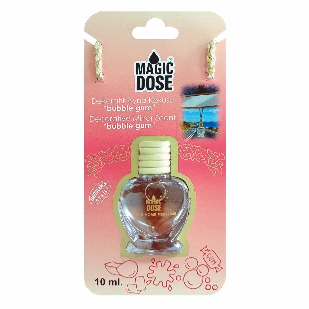 Magic Dose Dekoratif ayna Kokusu - Bubble Gum - 10 ml
