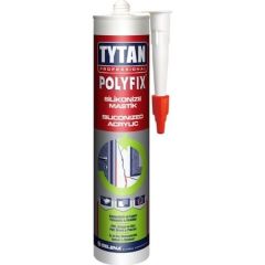 Tytan Professional Polyfix Silikonize Mastik 500 gr - KREM