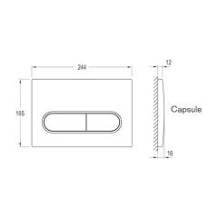 CAPSULE GÖMME REZERVUAR PANELİ INTEGRA 7090073857