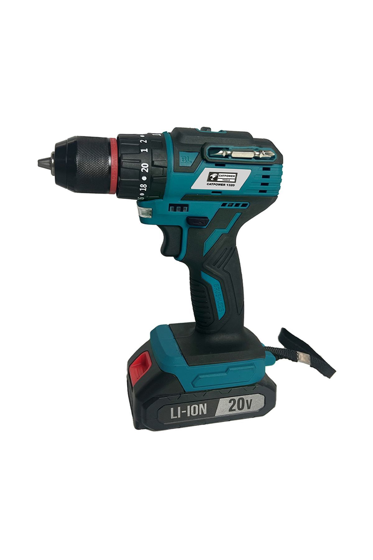Cat Power Catpower 1320 Çift Akülü Kömürsüz Darbeli Vidalama 10 mm